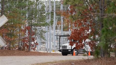 Power outage summerfield nc - Workers work on equipment at the West End Substation, at 6910 NC Hwy 211 in West End, N.C., Monday, Dec. 5, 2022, where a serious attack on critical infrastructure has caused a power outage to ...